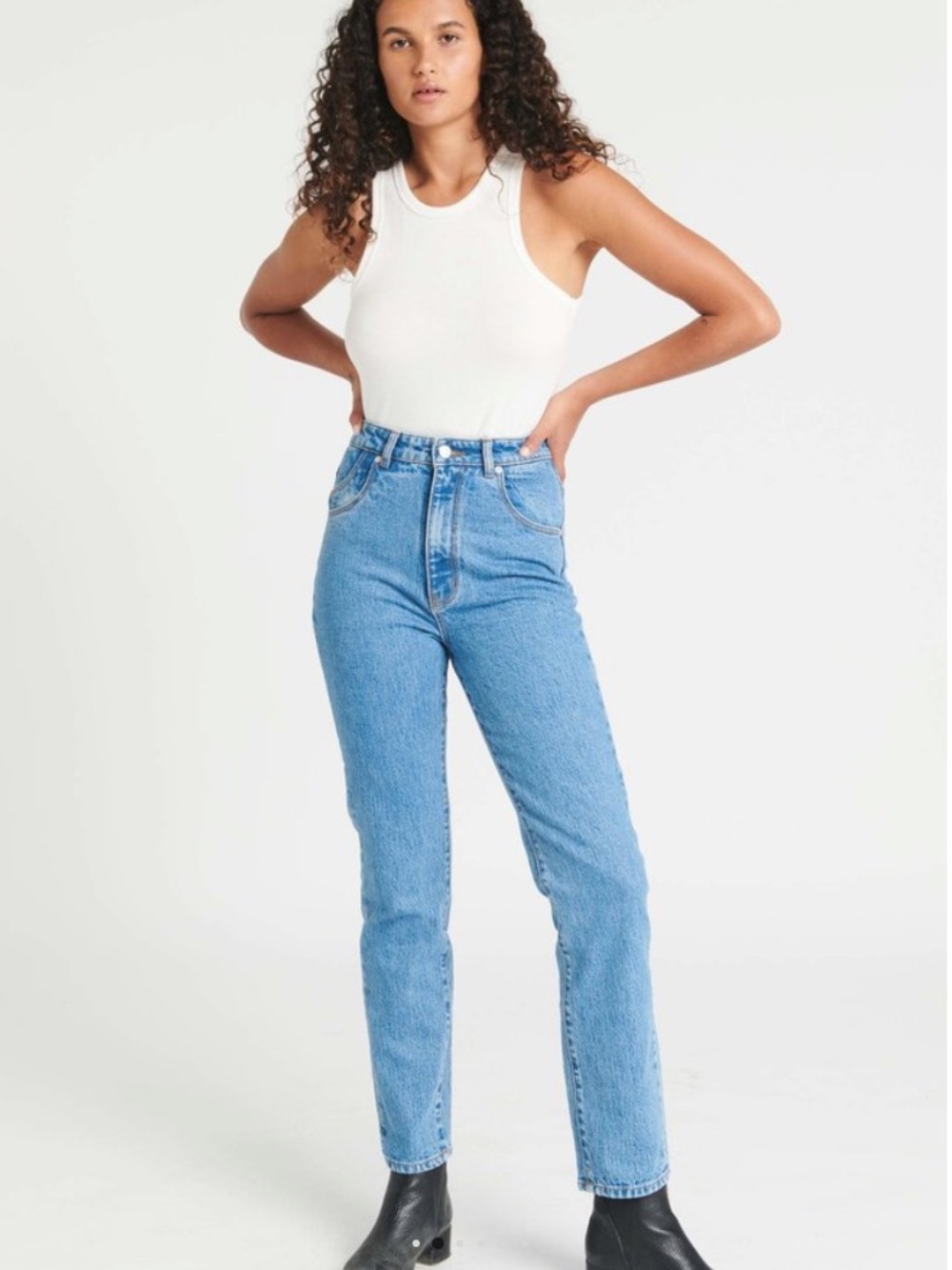 ROLLA'S Dusters High Rise Slim Jeans - Picture 2 of 15